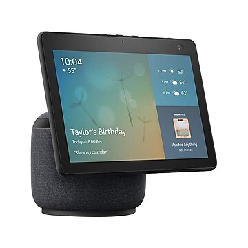 Amazon Echo Show 10 3rd Generation 10.1" Smart Display, Charcoal (B07VHZ41L8)