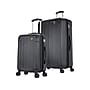 DUKAP Intely 2-Piece Hardside Spinner Luggage Set, TSA Checkpoint Friendly, Black (DKINT0SM-BLK)~#|#~sp119992765_sc7