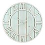 La Crosse Clock 23.5 Inch Round Blue Coastal Decorative Quartz Wall Clock (404-4060)~#|#~sp120331982_sc7