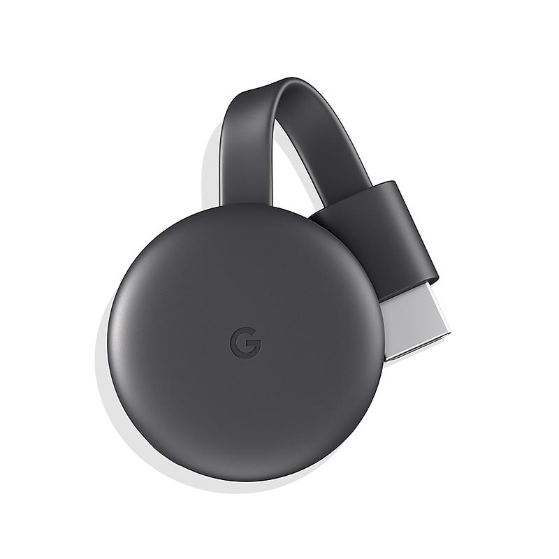 Google Chromecast Streaming Media Player, 3rd Generation, Charcoal (GA00439-US) image 1