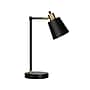 V-Light LED Desk Lamp, 19", Black/Gold, Matte (V20106TH)~#|#~sp120379735_sc7