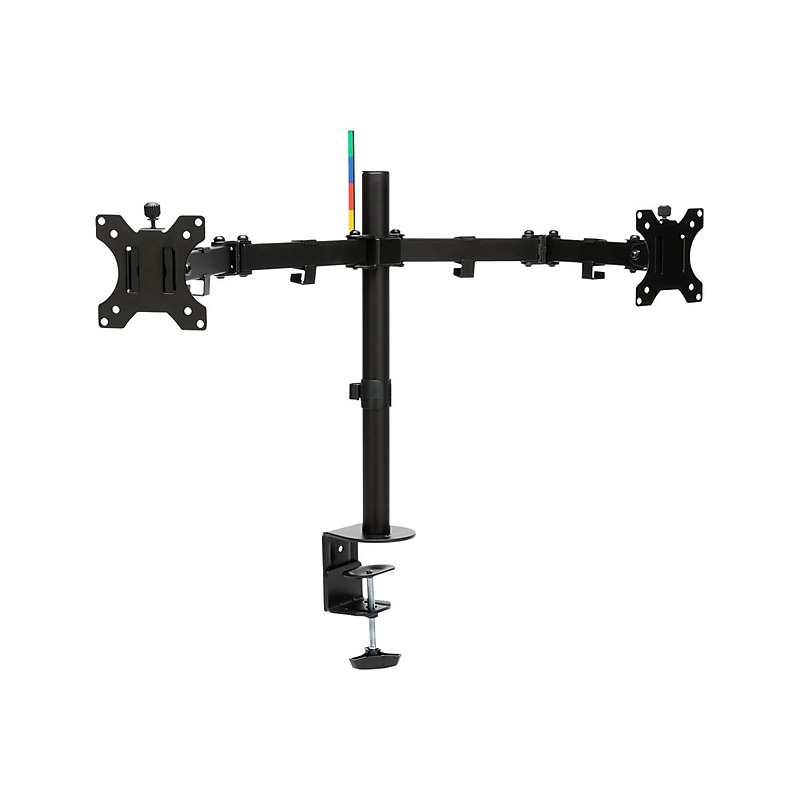 Kensington SmartFit Ergo Adjustable Dual Monitor Arm, Up to 32", Black (K55409WW) image 1