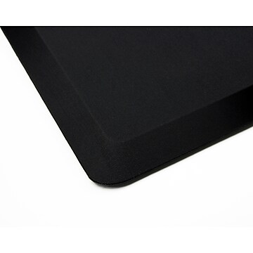 Floortex AFS-TEX System 3000 Anti-Fatigue Mat 20"W x 39"L, Midnight Black (FCA32039BM)