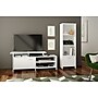 South Shore Step One Narrow 3-Shelf Bookcase with Door, Pure White (10249)~#|#~sp12048433_sc7