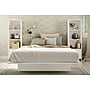 South Shore Step One Narrow 3-Shelf Bookcase with Door, Pure White (10249)~#|#~sp12048435_sc7
