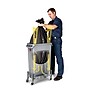 Rubbermaid Slim Jim Vented Rectangular Trash Can Waste Receptacle, 23 Gallons, Gray (FG354060GRAY)~#|#~sp120820135_sc7