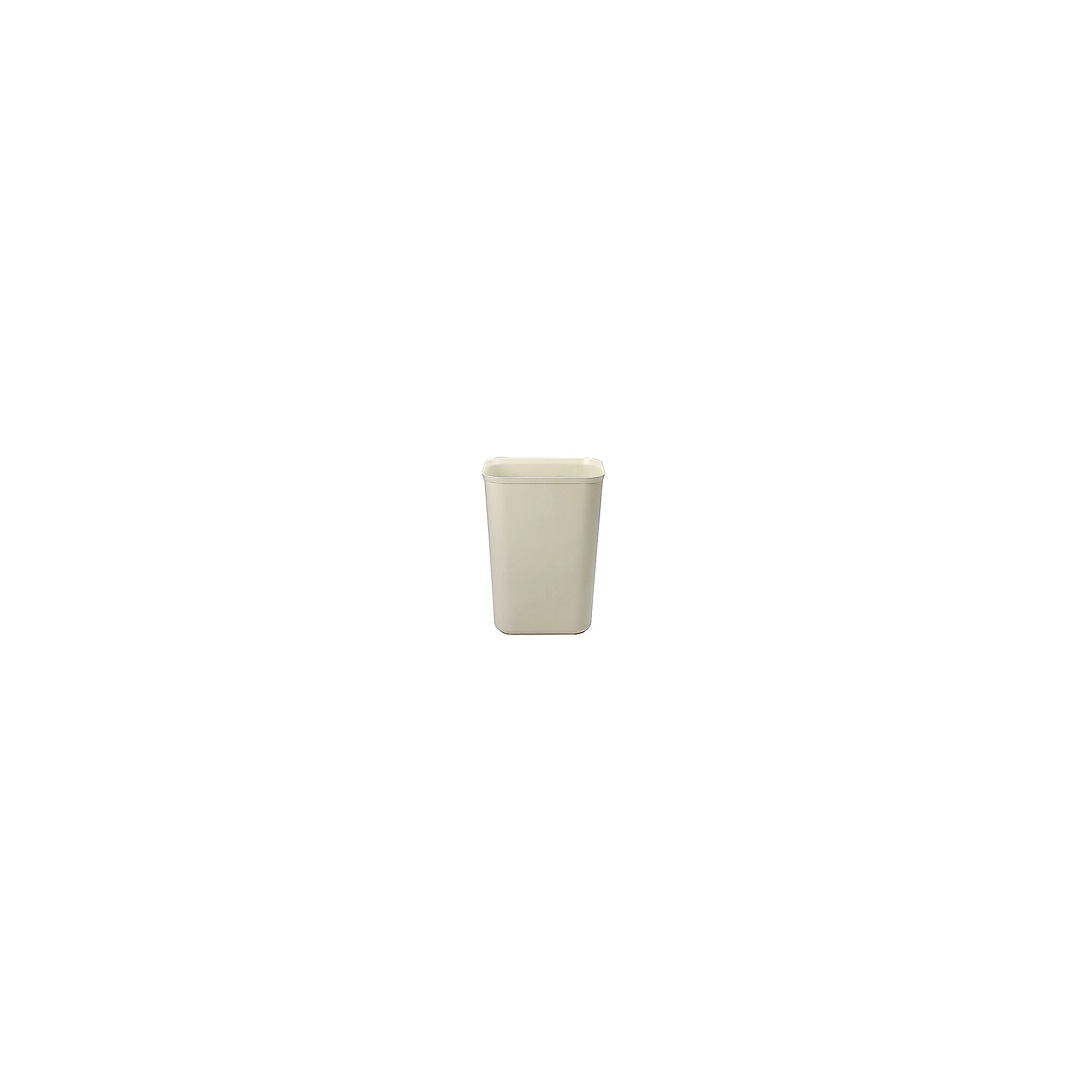Rubbermaid Fire-Resistant Polyester Wastebasket Trash Can, 10 Gallons, Beige (FG130600BEIG) Sansujyuku sansujyuku.com