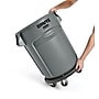 Rubbermaid Plastic Vented Brute Trash Can with no Lid, Gray, 20 gal. (FG262000GRAY)~#|#~sp120820161_sc7