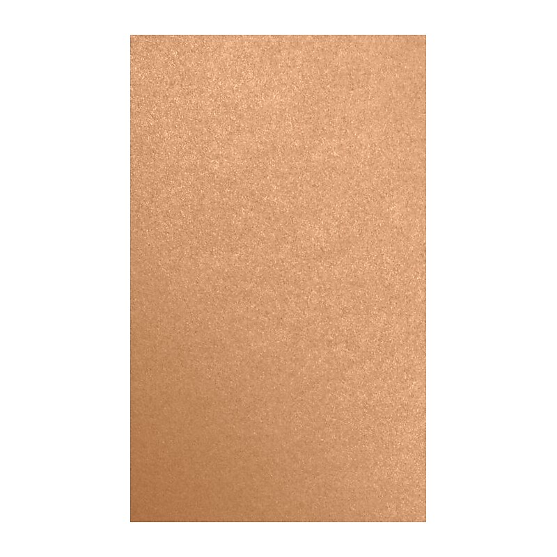 LUX 32lb. Paper, 8.5" x 14", Copper Metallic, 50 Sheets/Pack (81214-P-M27-50) image 1