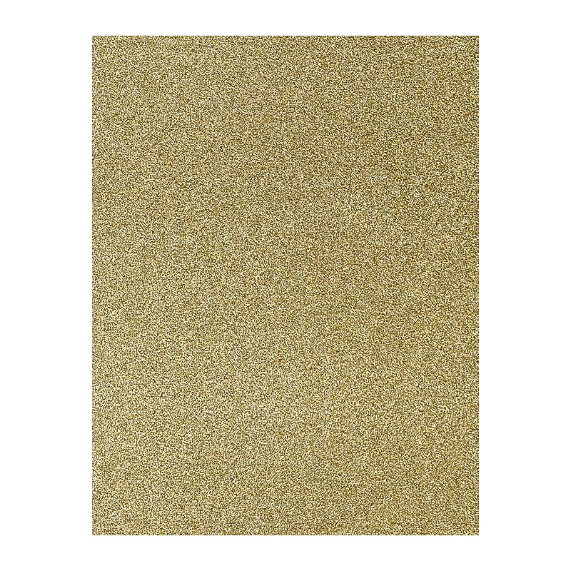 LUX 90 lb. Paper, 8.5" x 11", Gold Sparkle, 500 Sheets/Pack (81211-P-MS02500) image 1