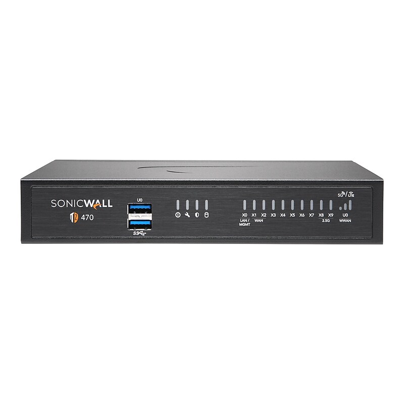Sonicwall TZ470 02-SSC-6792 Wired Firewall image 1