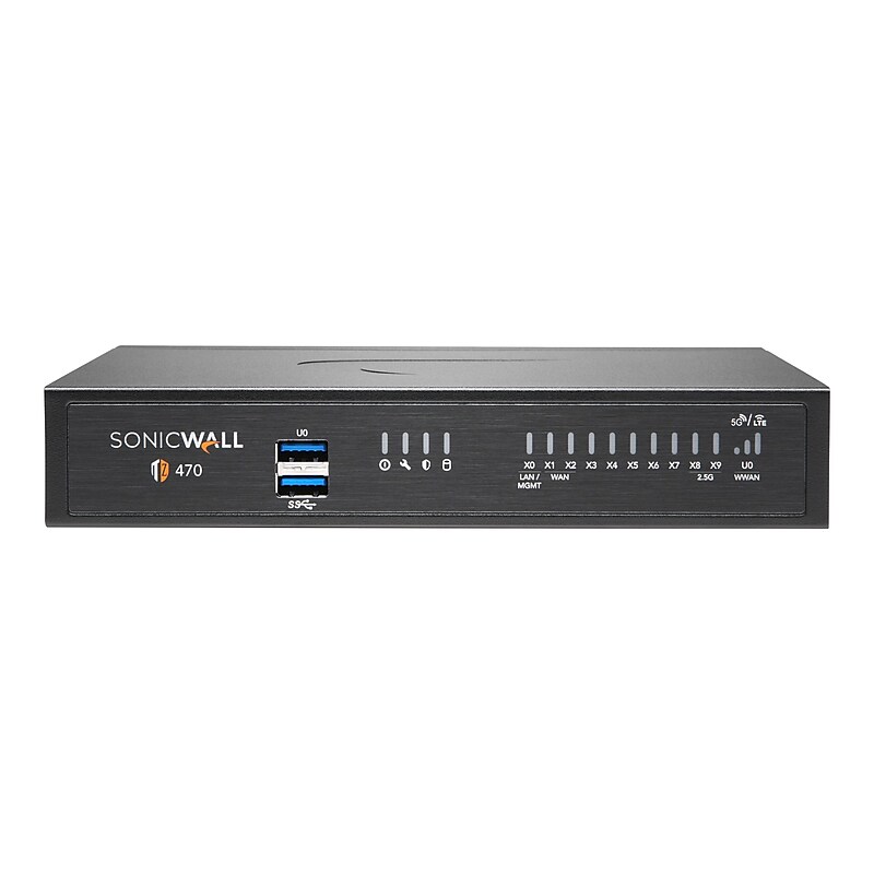 Sonicwall TZ470 02-SSC-7261 Wired Firewall image 1