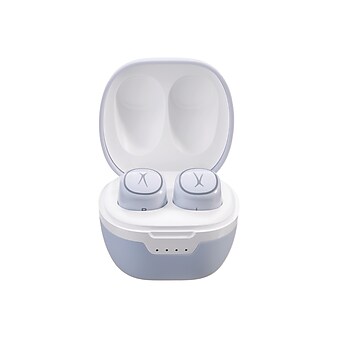Altec Lansing NanoBuds TWS Wireless Bluetooth with Charging Case Earbuds, Icy (MZX559-ICY)