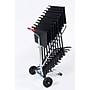 NPS Music Stand Dollies, Zinc, 10 Music Stand Transport And Storage Dolly, Chrome (DYMS10)~#|#~sp121246340_sc7