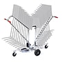 NPS Music Stand Dollies, Zinc, 20 Music Stand Transport And Storage Dolly, Chrome (DYMS20)~#|#~sp121246344_sc7