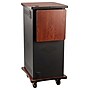 Oklahoma Sound 4-Shelf Wood/Steel Wizard Presentation Cart, Cherry (WZD)~#|#~sp121246349_sc7