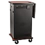 Oklahoma Sound 4-Shelf Wood/Steel Wizard Presentation Cart, Cherry (WZD)~#|#~sp121246350_sc7