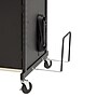 Oklahoma Sound PRC Series 3-Shelf Metal Mobile Presentation Cart with Lockable Wheels, Black (PRC450)~#|#~sp121246366_sc7