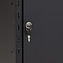 Oklahoma Sound PRC Series 3-Shelf Metal Mobile Presentation Cart with Lockable Wheels, Black (PRC450)~#|#~sp121246368_sc7
