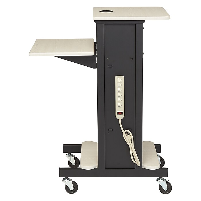 Oklahoma Sound PRC Series 4-Shelf Metal Mobile Presentation Cart