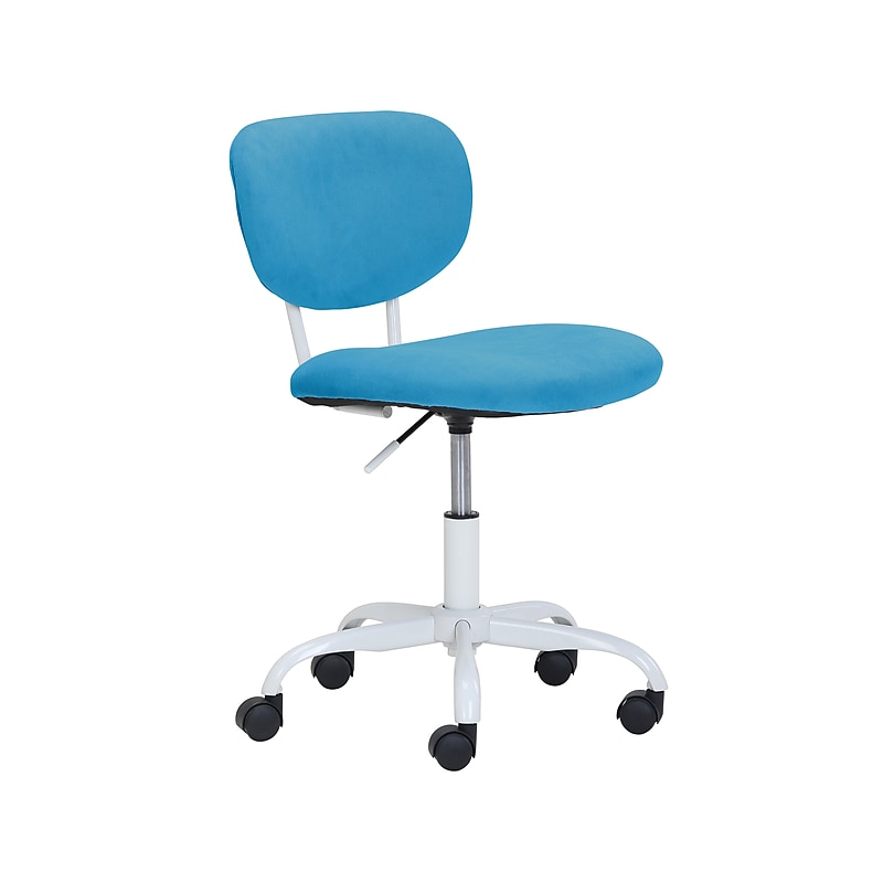 True Fabric Kids Home Office Chair, Electric Blue (60037) image 1