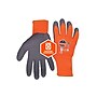 Ergodyne ProFlex 7401 Winter Work Gloves, Fleece Lined, Latex Coated Palm, 13 Gauge, A5 Cut Level, Orange, XL, 12/Pack~#|#~sp121248005_sc7