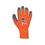 Ergodyne ProFlex 7401 Winter Work Gloves, Fleece Lined, Latex Coated Palm, 13 Gauge, A5 Cut Level, Orange, XL, 12/Pack~#|#~sp121248006_sc7