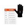 Ergodyne ProFlex 7401 Winter Work Gloves, Fleece Lined, Latex Coated Palm, 13 Gauge, A5 Cut Level, Orange, XXL, 12/Pack~#|#~sp121248014_sc7