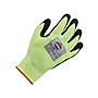 Ergodyne ProFlex 7041 Hi-Vis Nitrile-Coated Cut-Resistant Gloves, ANSI A4, Wet Grip, Lime, XL, 12 Pairs (17815)~#|#~sp121248033_sc7