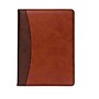 Samsill Faux Leather Padfolio/Notepad, Tan/Brown (71656)~#|#~sp121334477_sc7