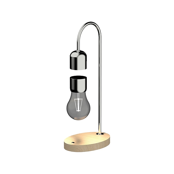 Tzumi Atmosphere LED Desk Lamp, Gray (7263ST) | Staples