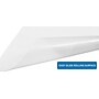 Mount-It! Hard Floor Chair Mat with Lip, 35.5" x 47", Clear Vinyl (MI-7818)~#|#~sp12138831_sc7