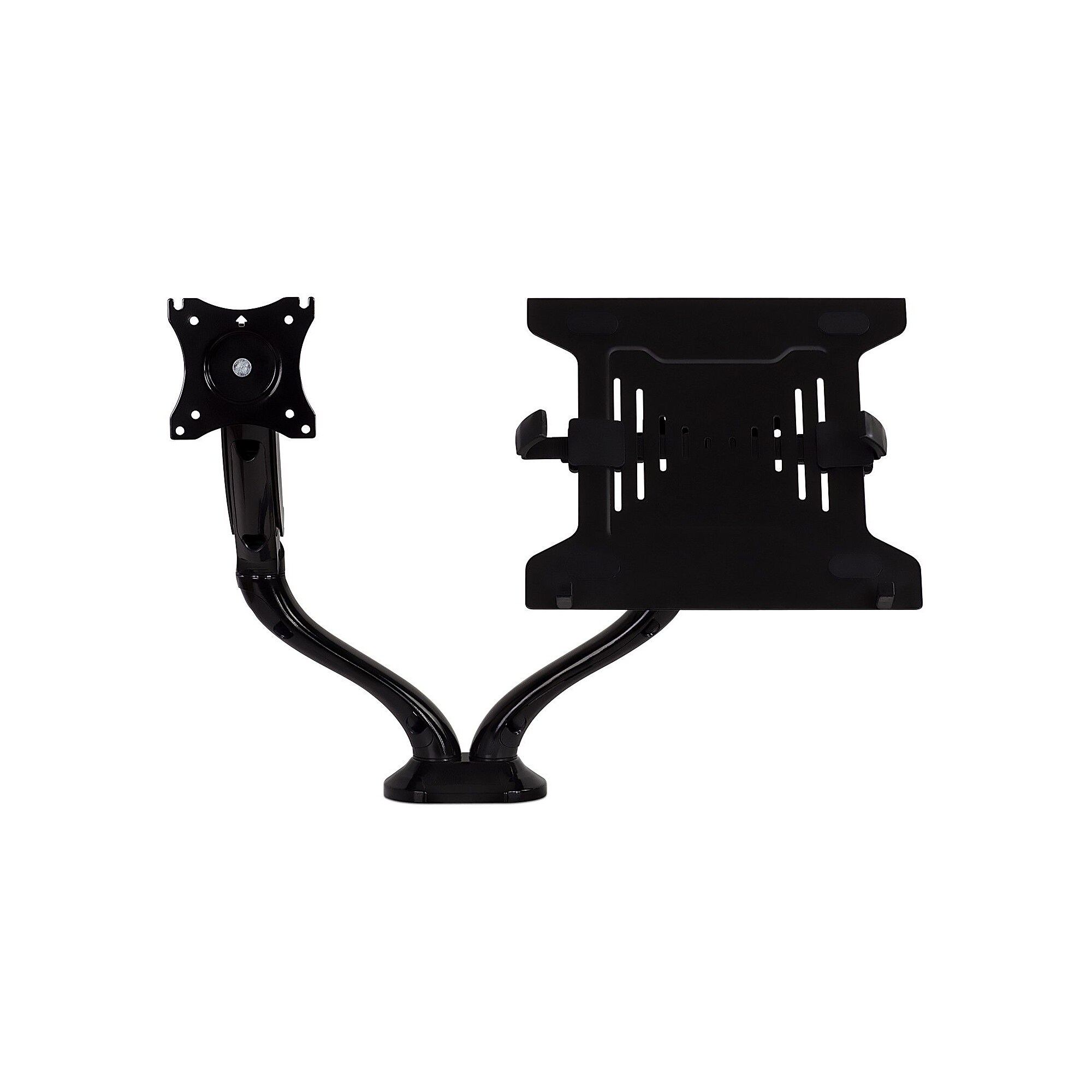 Mount-It! Adjustable Monitor Mount, Up to 27″ Monitor, Black (MI-6352LTMN) Sansujyuku sansujyuku.com