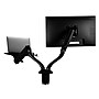 Mount-It! Adjustable Mounts, Up to 27" Monitor, Black (MI-6352LTMN)~#|#~sp12138902_sc7