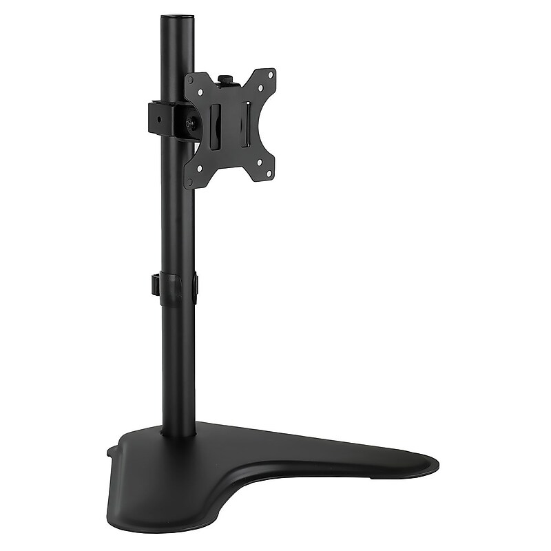 Mount-It! Monitor Mount Desk Stand, Up to 32" Monitor, Black (MI-1757) image 1