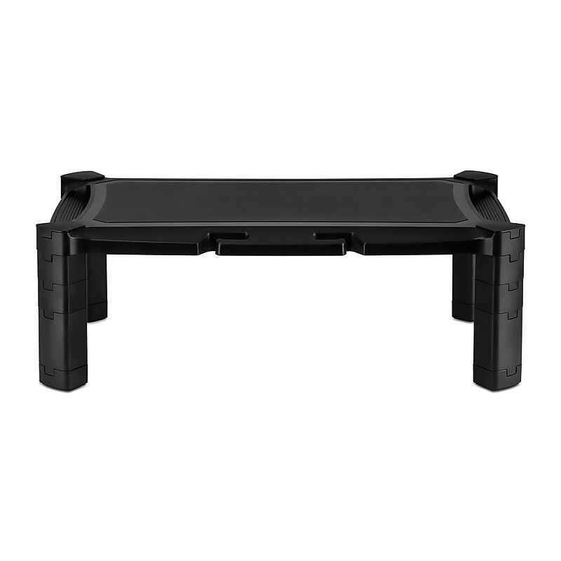 Mount-It! Printer and Monitor Stand Height Adjustable, Holds Up to 22 lbs., Black (MI-7851) image 1