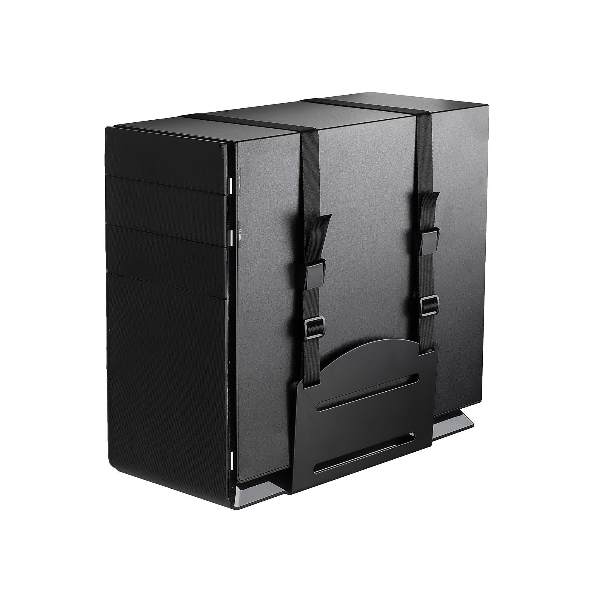 Mount-lt! Adjustable Wall Mounted CPU Holder, Black (MI-7152) Sansujyuku sansujyuku.com