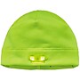 Ergodyne N-Ferno One Size Fits All Skull Cap Beanie Hat with LED Lights, Lime (16802)~#|#~sp121427860_sc7