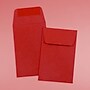 JAM Paper® #1 Coin Business Colored Envelopes, 2.25 x 3.5, Red Recycled, 100/Pack (356730632F)~#|#~sp121511700_sc7
