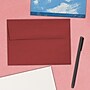 JAM Paper A7 Invitation Envelopes, 5.25 x 7.25, Dark Red, 50/Pack (31511307I)~#|#~sp121512013_sc7