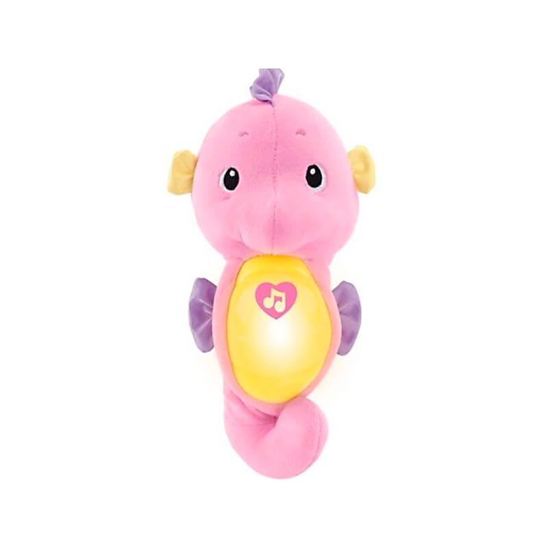 Fisher-Price Soothe & Glow Seahorse, Pink (DGH73) image 1