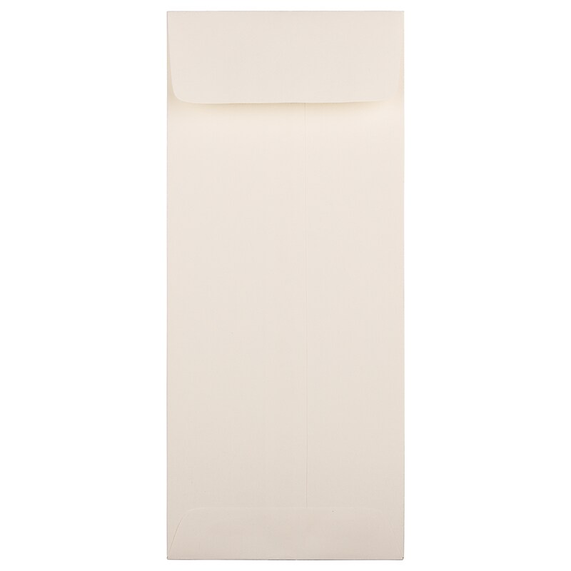 JAM Paper #11 Policy Business Strathmore Envelopes, 4.5 x 10.375, Natural White Wove, 25/Pack (900905923) image 1