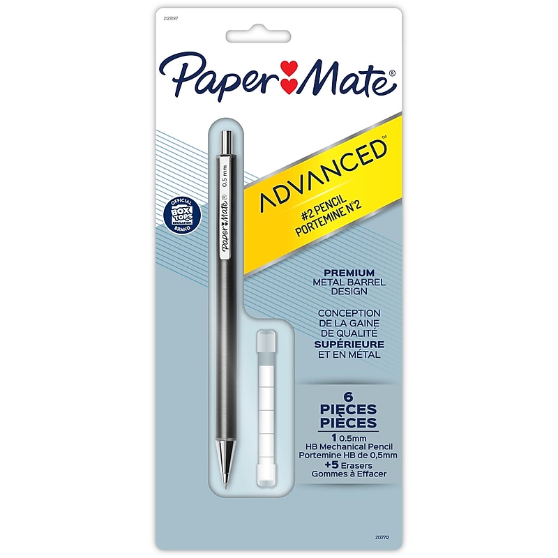 Paper Mate Advanced Mechanical Pencil, 0.5mm, #2 Medium Lead (2128197) image 1