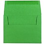 JAM Paper A2 Colored Invitation Envelopes, 4.375 x 5.75, Green Recycled, 25/Pack (15843)~#|#~sp121512171_sc7