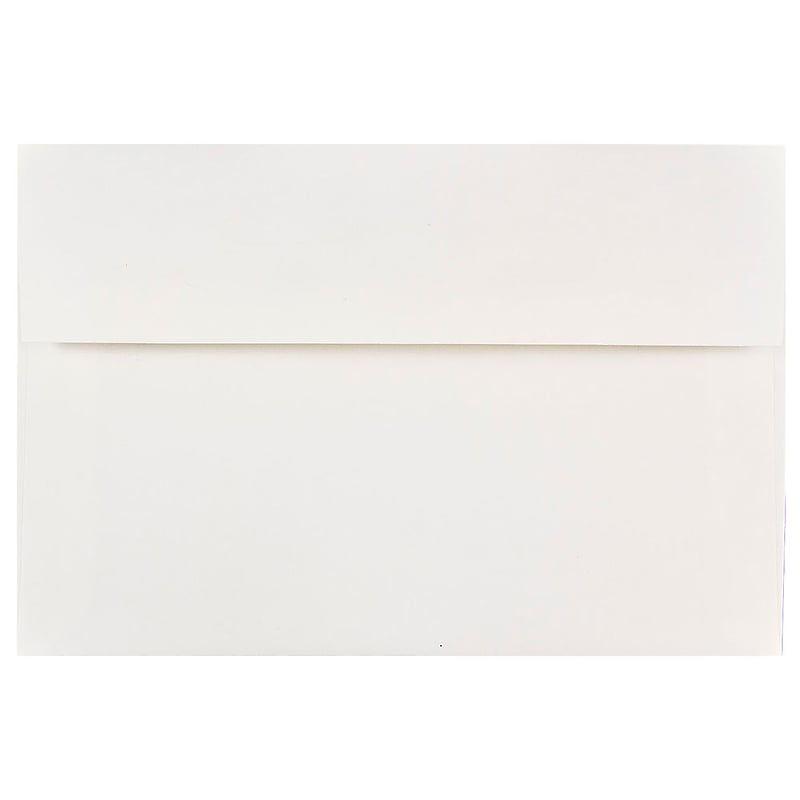 JAM Paper A8 Invitation Envelope, 5 1/2" x 8 1/8", White, 500/Box (4023981D) image 1