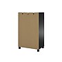 Ameriwood Callahan 39.25" Storage Cabinet with 2 Shelves, Black (6421414COM)~#|#~sp121595944_sc7