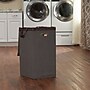 Household Essentials Collapsible Hamper with Lid, Brown (5636)~#|#~sp12160124_sc7