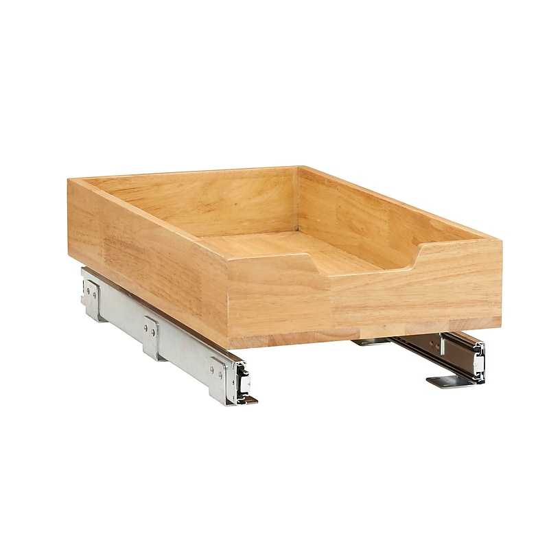 Household Essentials Glidez Wood 1-Tier Sliding Cabinet Organizer, 11.5" (4221-1) image 1
