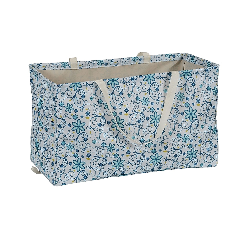 Household Essentials Krush Container Rectangle Tote Bag, Floral (2244) image 1