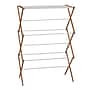 Household Essentials Collapsible Bamboo Drying Rack, Brown/White (6525)~#|#~sp12160748_sc7